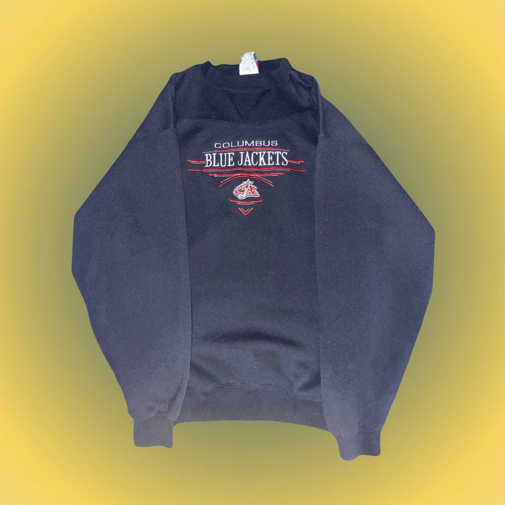 Vintage 90s Columbus Blue Jackets crewneck sweatshirt